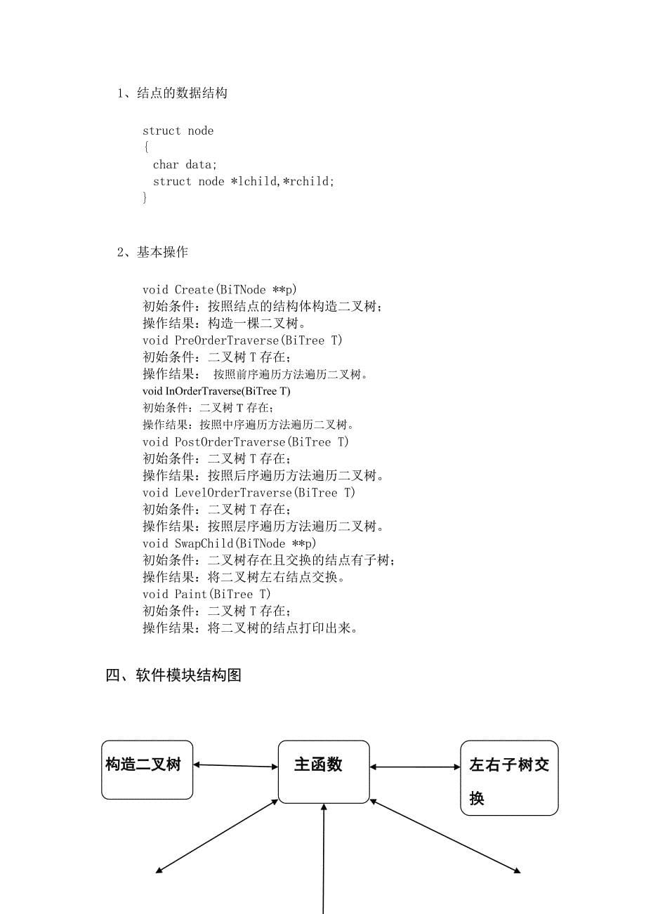 实现二叉树中所有节点左右子树的交换_第5页