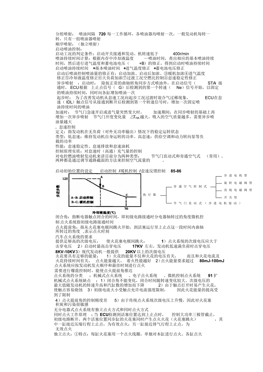 汽车电子技术考试知识点_第4页