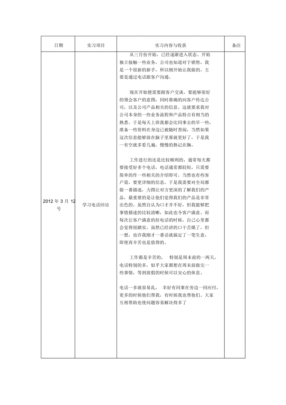 汽车销售实习周记总结_第3页