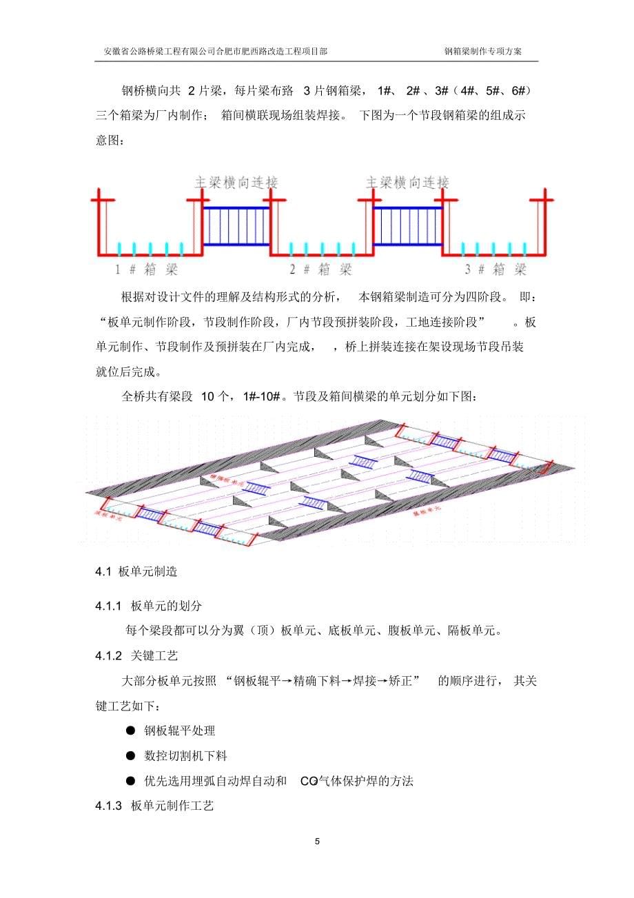 郎溪路钢箱梁制作方案_第5页