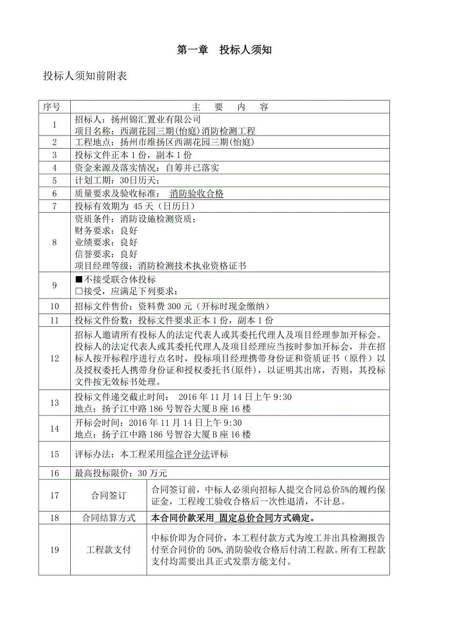 西湖花园三期（怡庭）消防检测工程_第2页