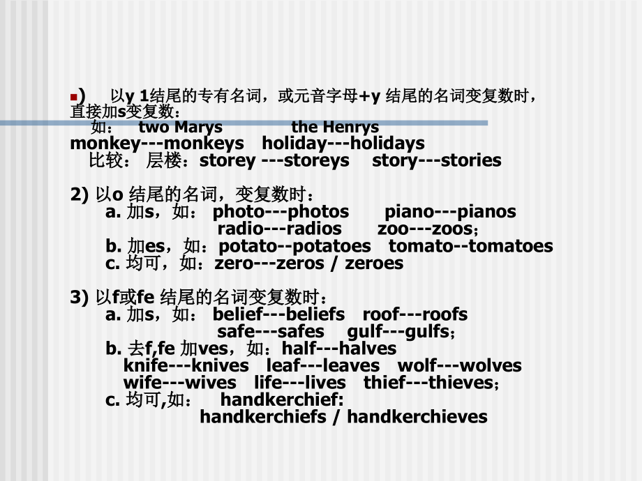 西点课业－－初中英语语法讲解课件_第5页