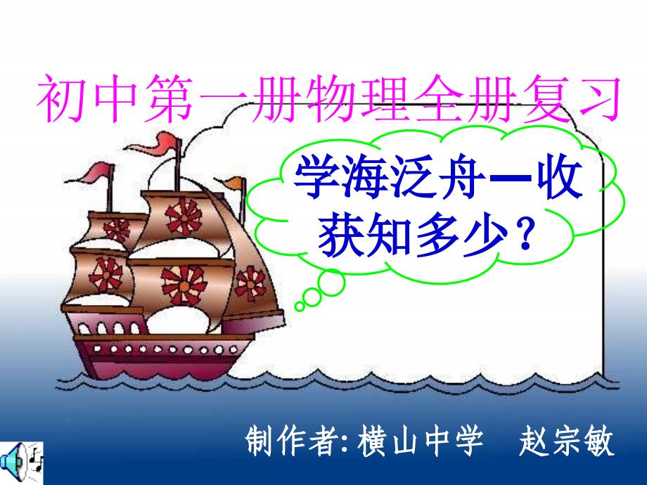 第一册物理全册复习课件_第1页