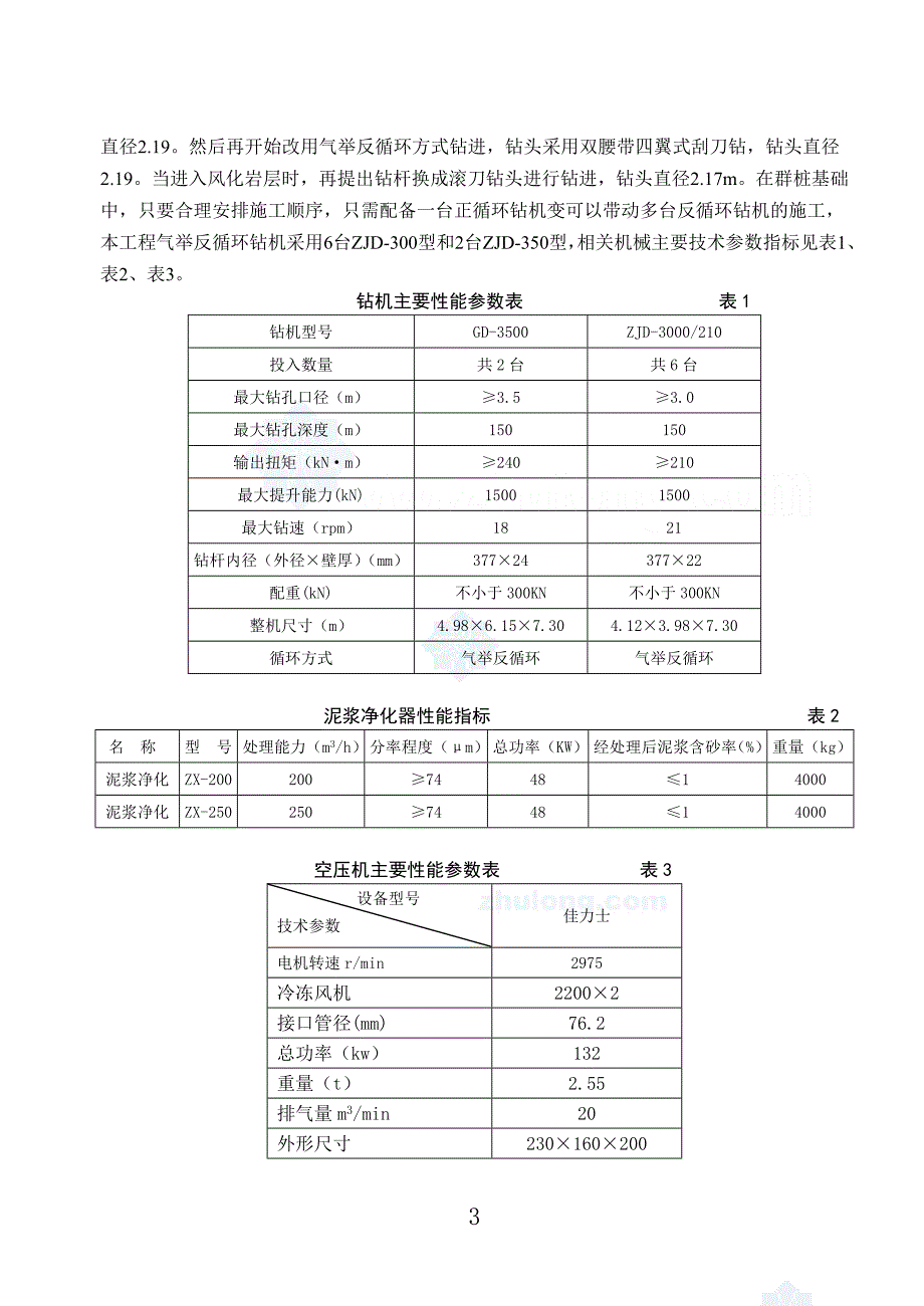 浅谈气举反循环钻孔施工工艺_secret_第3页