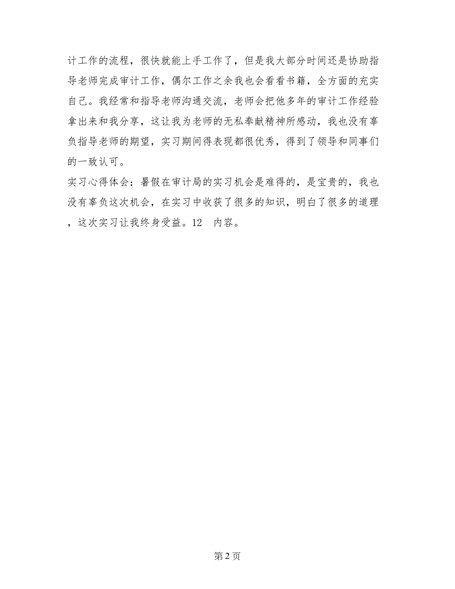 政府审计实习报告_第2页