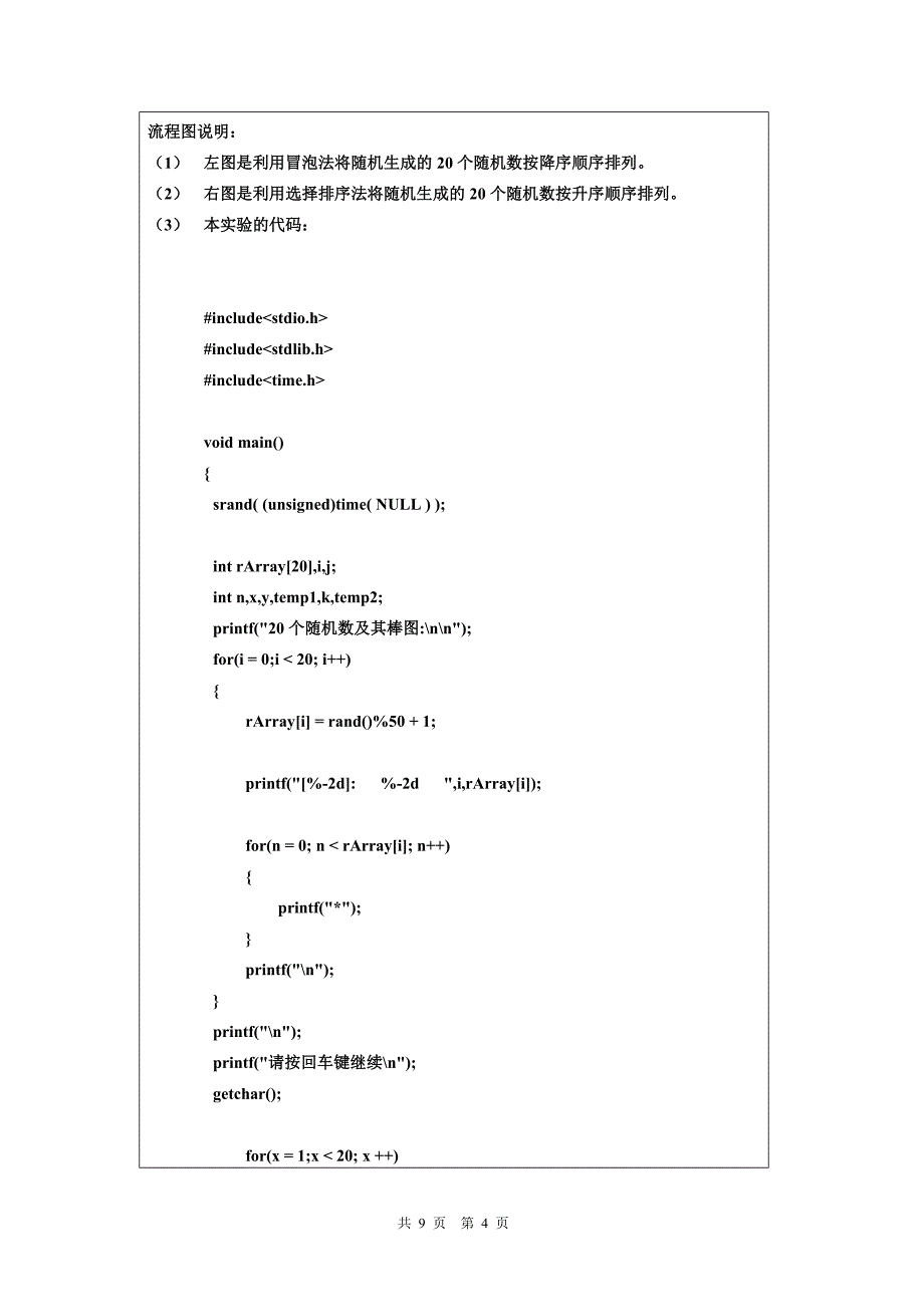 深圳大学c程序设计lab assignment2实验报告_第4页