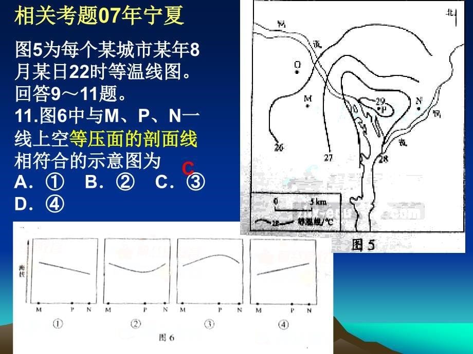 高三地理二轮专题 大气运动课件人教版_第5页