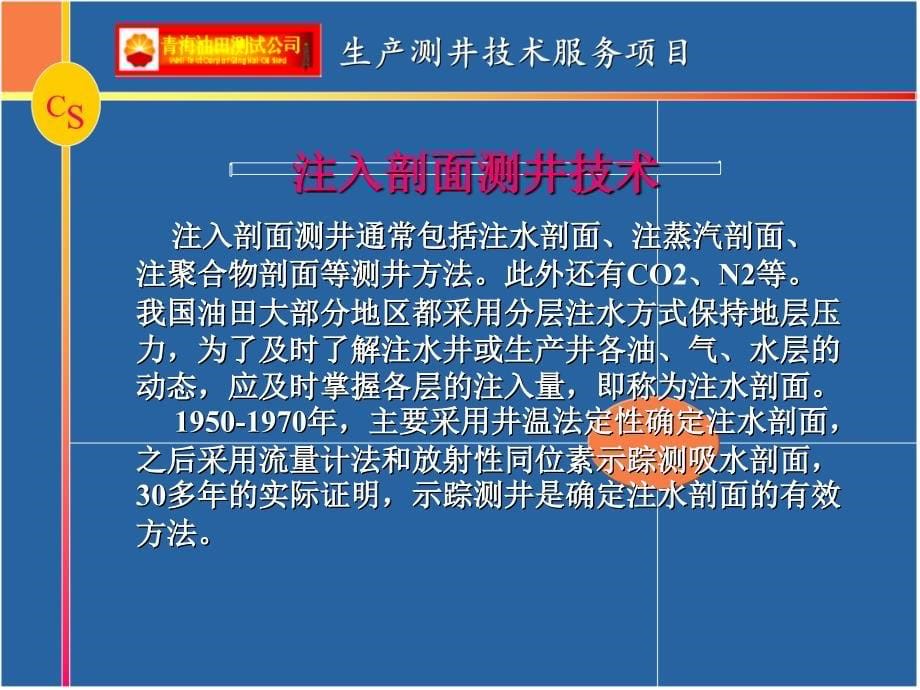 青海油田测试公司生产测井技术讲座_第5页