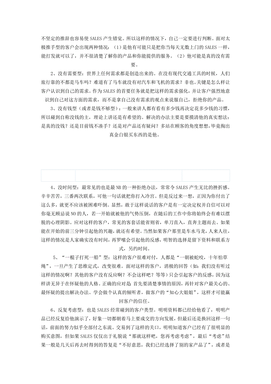 推销七种被拒绝的情况及分析_第2页