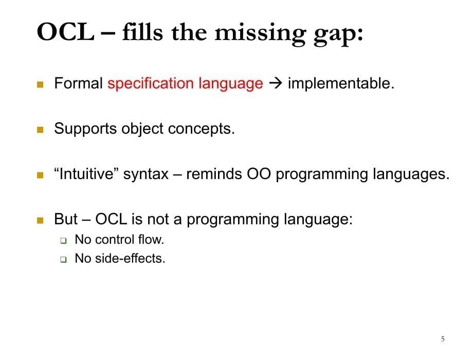 ocl – the object constraint language in uml_第5页