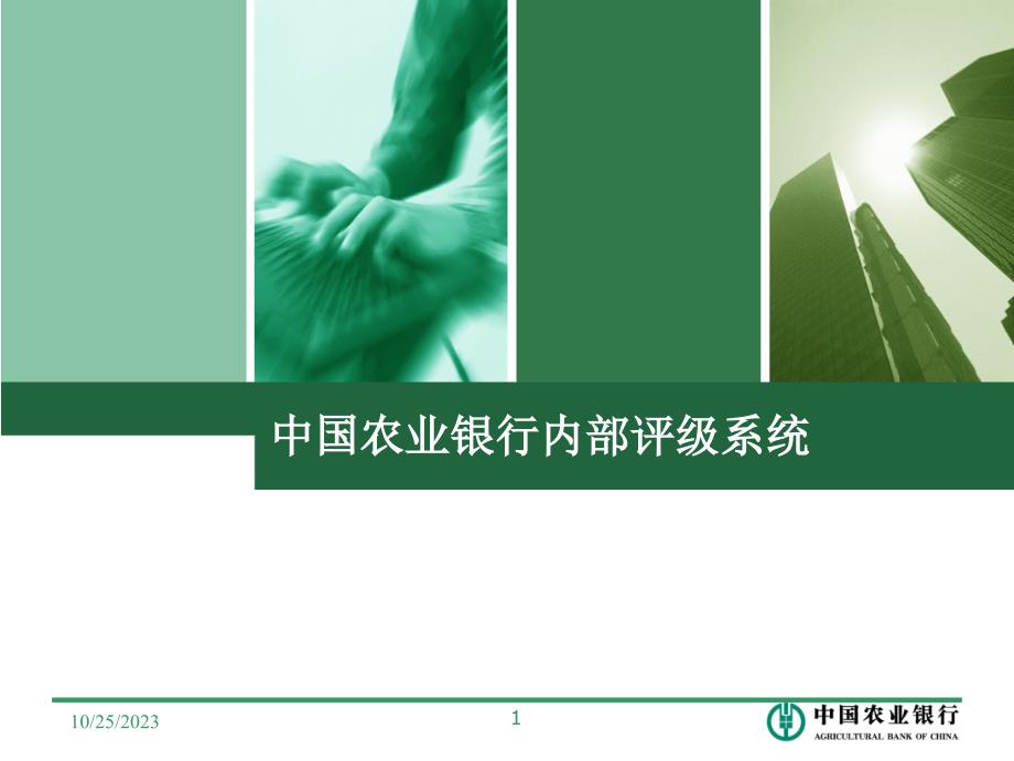 中国农业银行内部评级系统_第1页