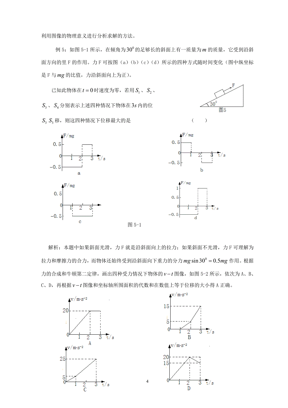 高中物理选择题的解题方法_第4页