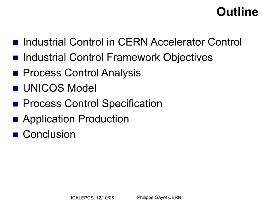 industrial control in cern accelerator control课件_第1页