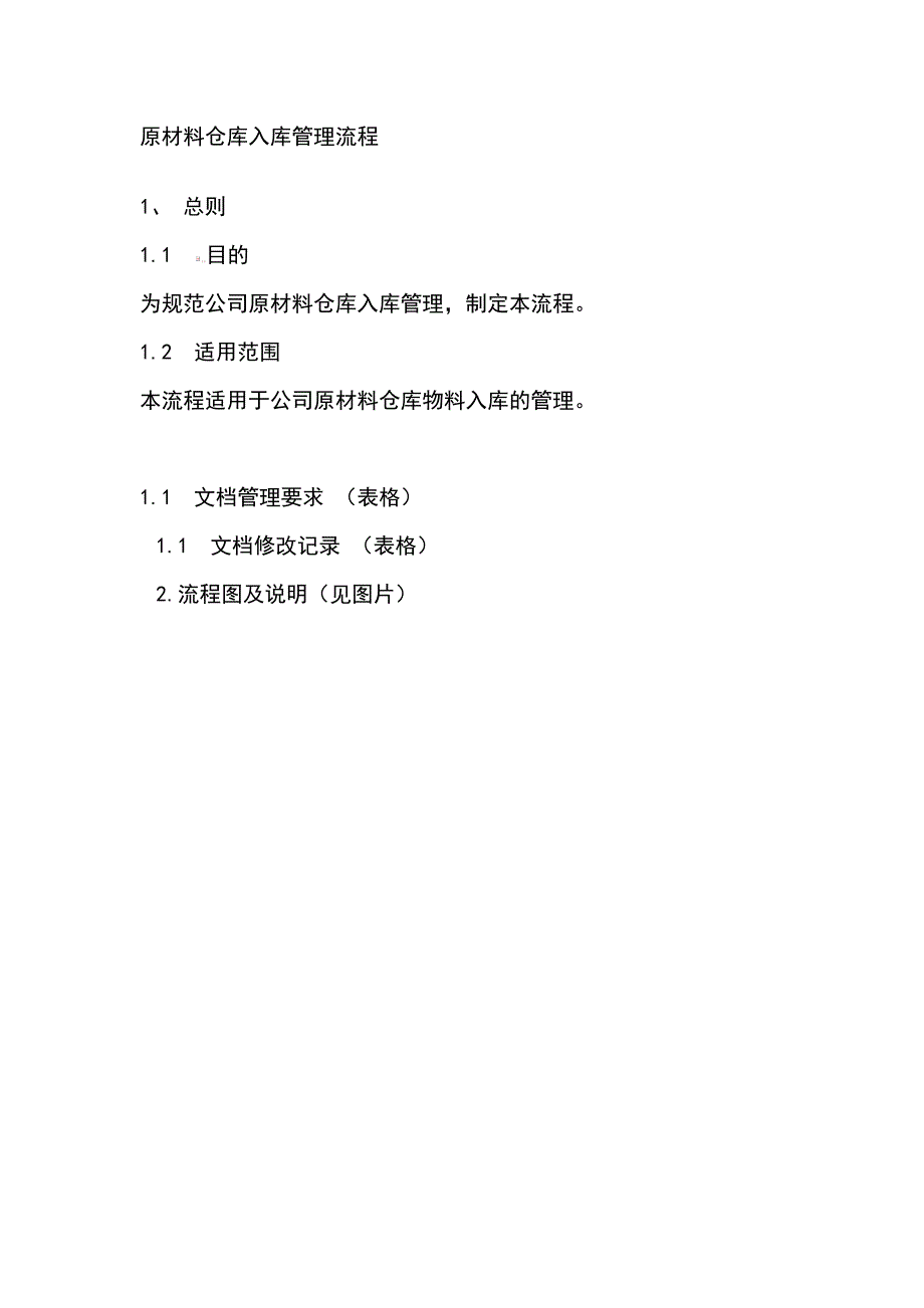 原材料仓库入库管理流程_第1页