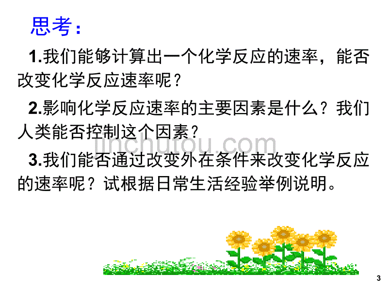 第二节影响化学反应速率的因素 上课PPT_第3页