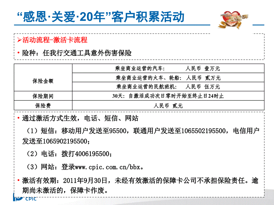 太平洋保险感恩关爱20年方案宣导_第4页