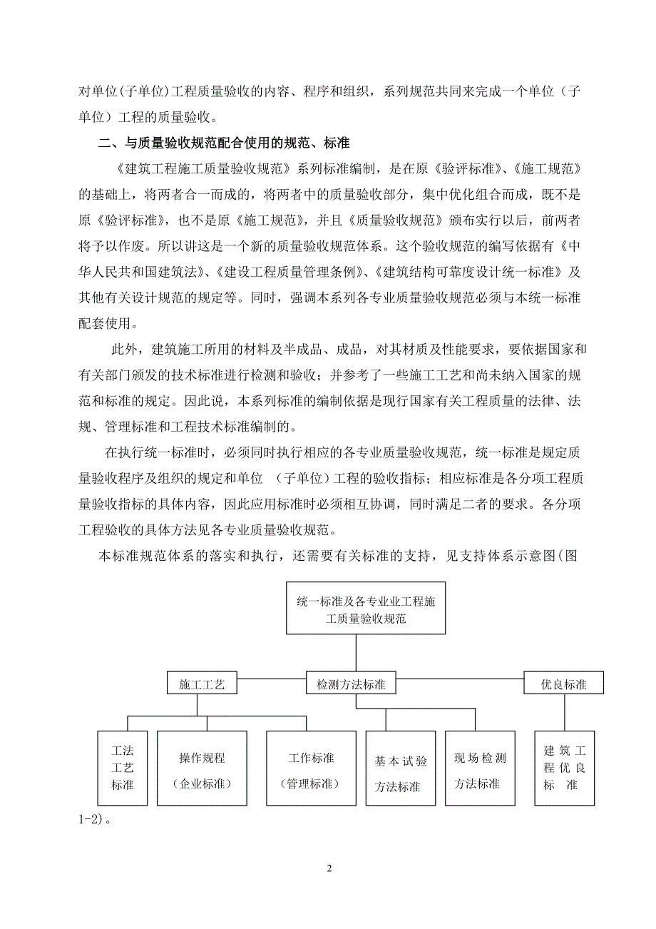 建筑工程施工质量验收统一标准内容介绍_第2页