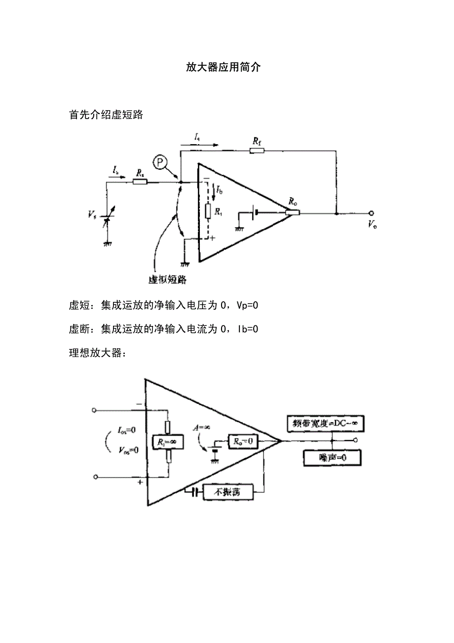 op放大器应用简介_第1页