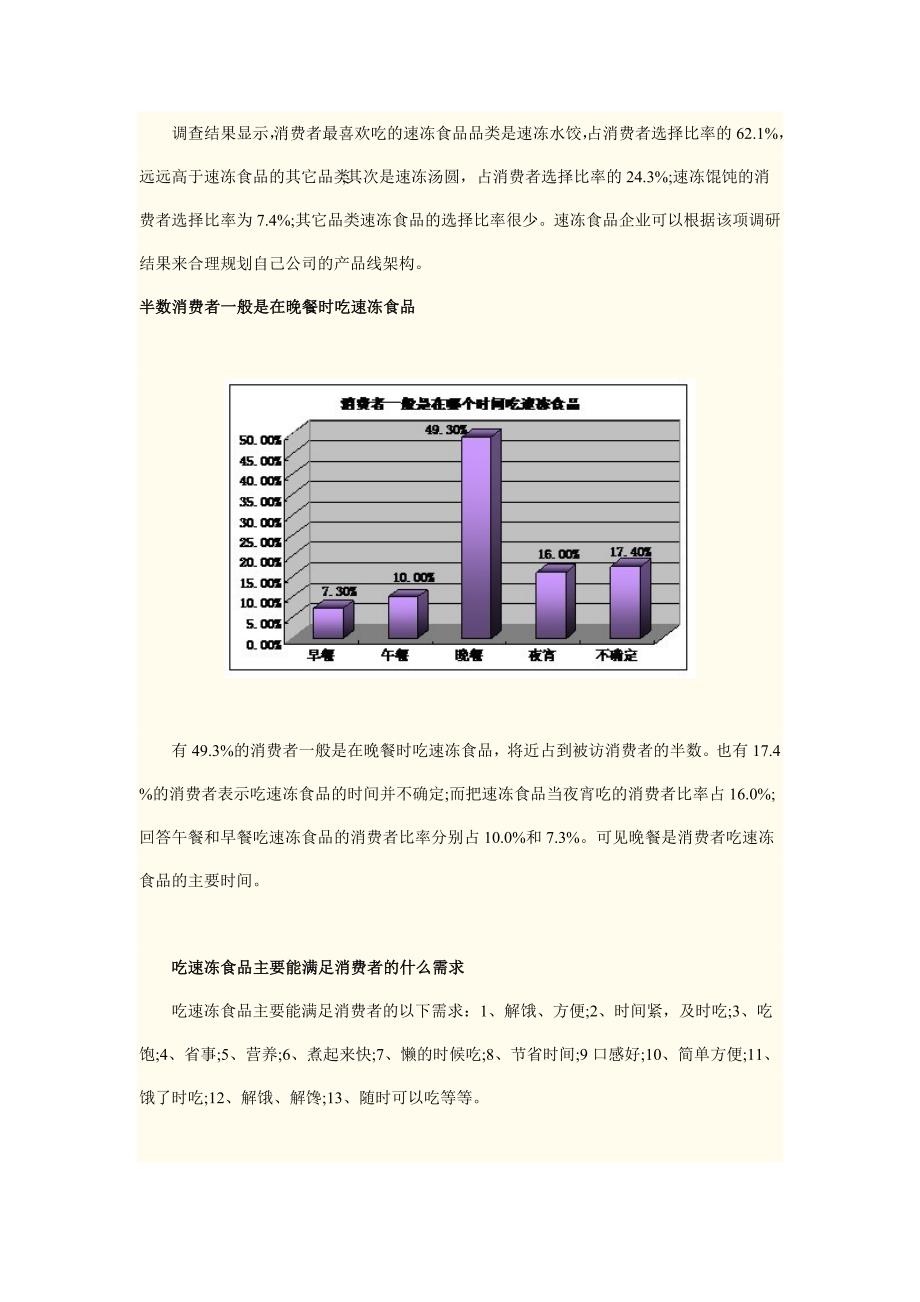 冷冻食品市场分析报告_第4页