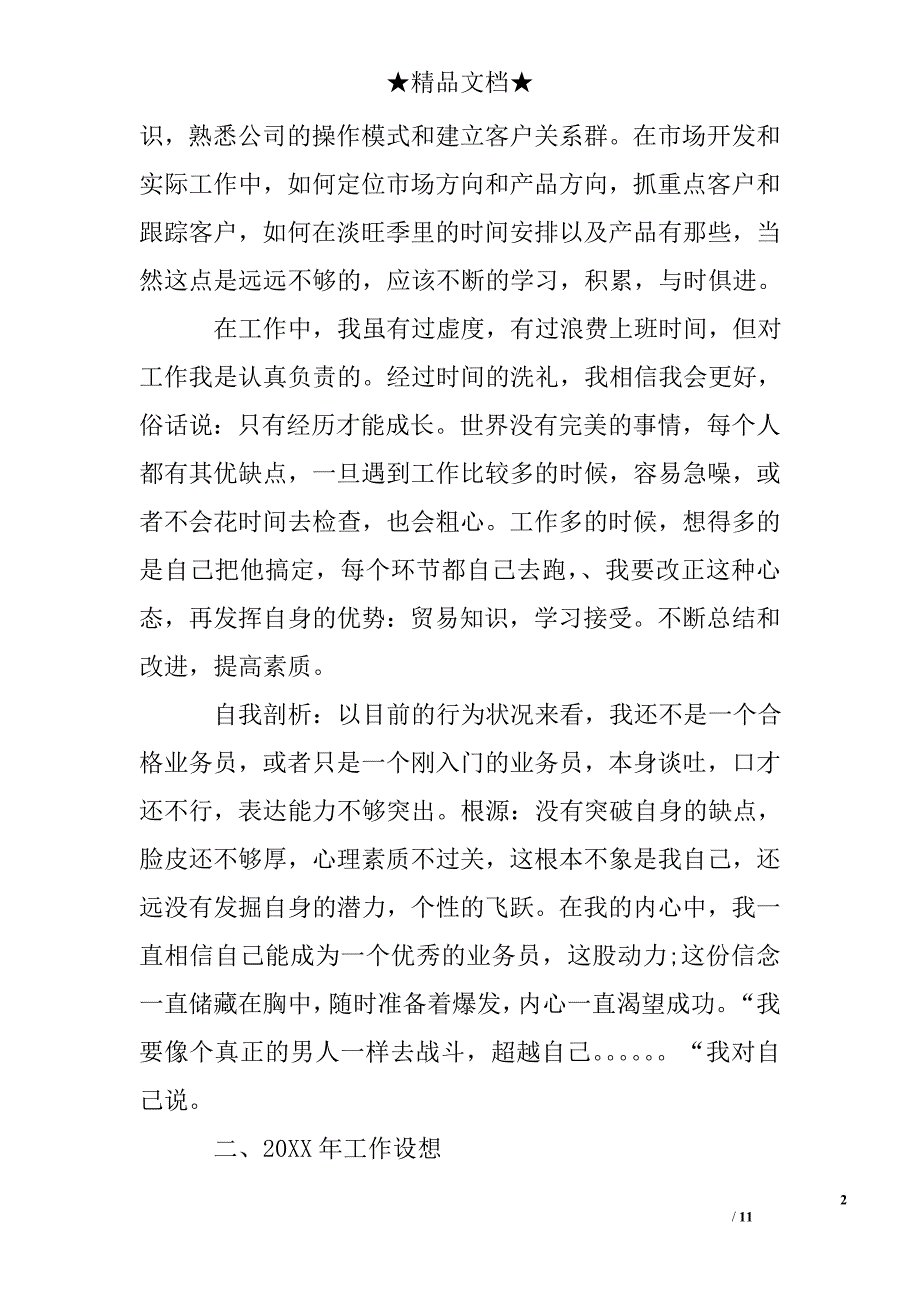 销售人员个人优缺点总结_第2页