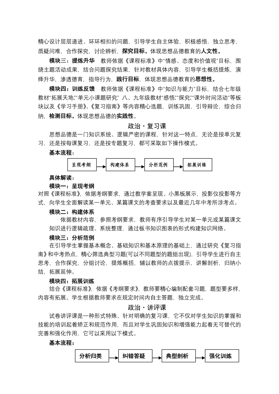 初中政治课堂教学模式_第3页