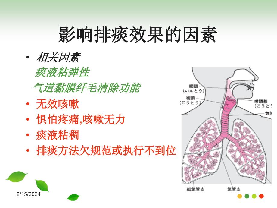 有效排痰的护理_第4页