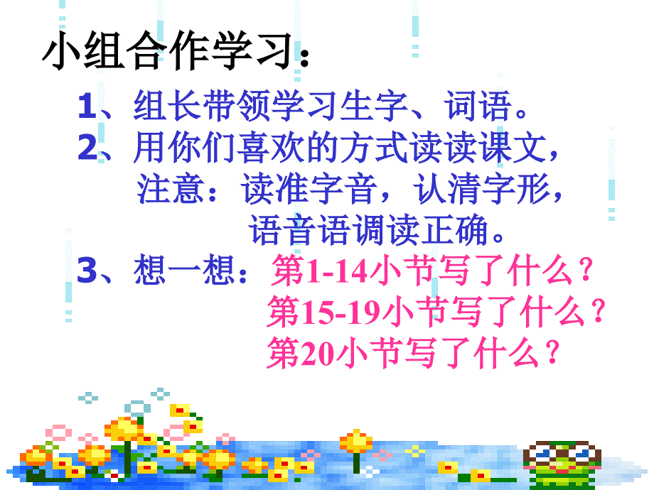 小学语文三年级课件 春天的小雨滴滴滴 沪教版_第3页