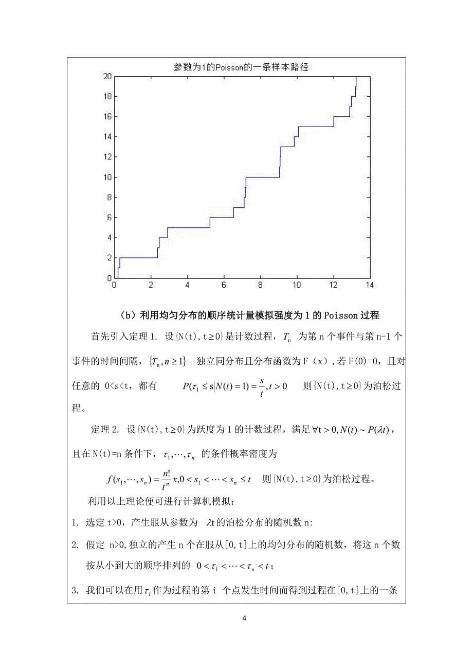 随机实验报告1 poisson过程模拟_第5页