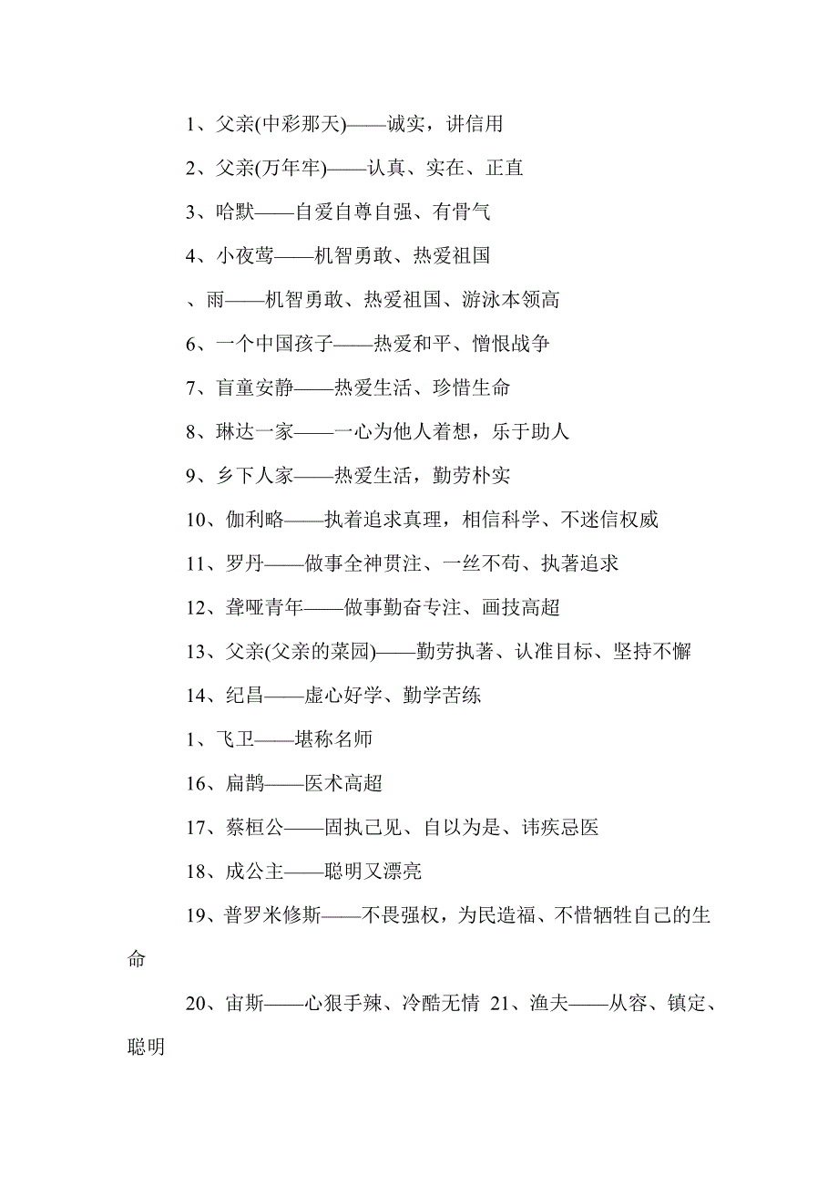 2017四年级语文下册课文知识点归纳（人教版）_第2页