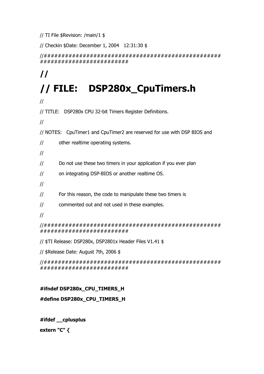 tms320f2802头文件及程序_第1页