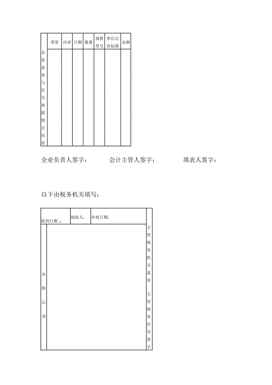 关联企业间业务往来税务审计,调查和税收调整工作程序底稿_第2页