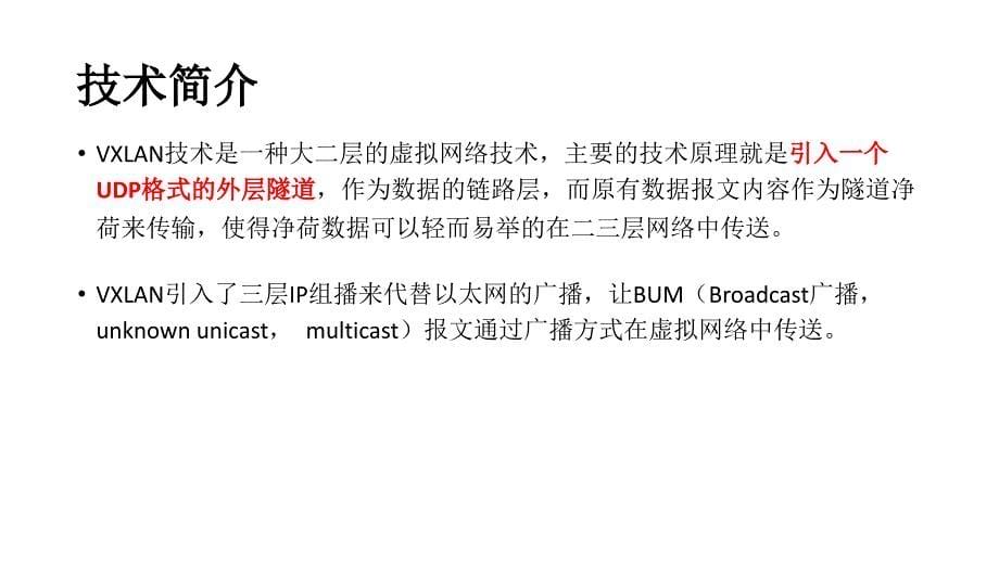 vxlan 技术介绍及华为vxlan方案_第5页
