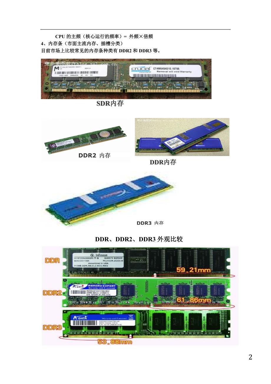 计算机组装与维护复习总结_第2页