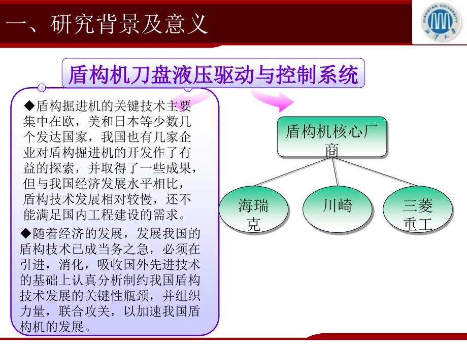 开题报告(盾构机刀盘液压驱动与控制系统研究)_第4页