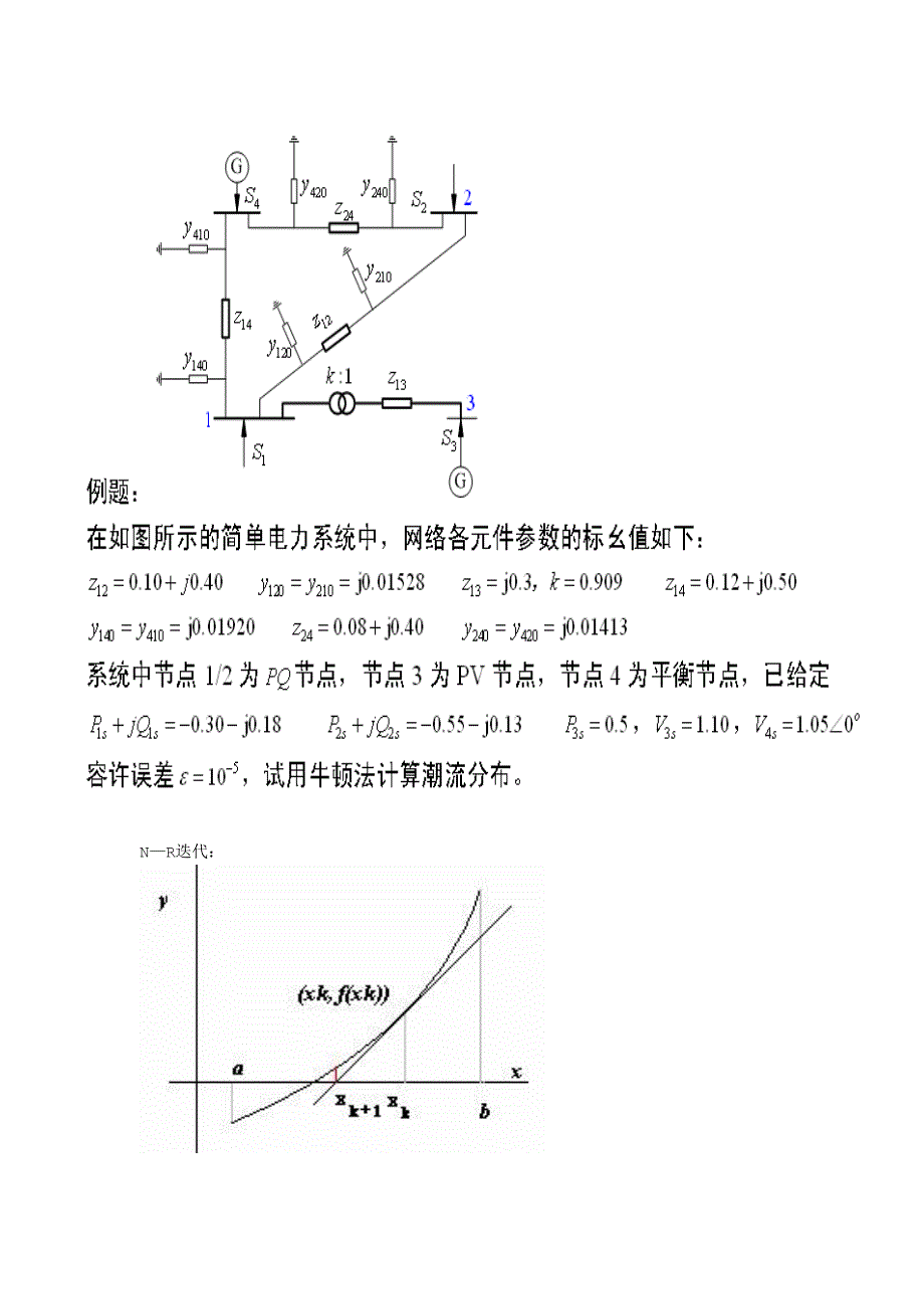 基于MATLAB牛顿拉夫逊法进行潮流计算_第2页