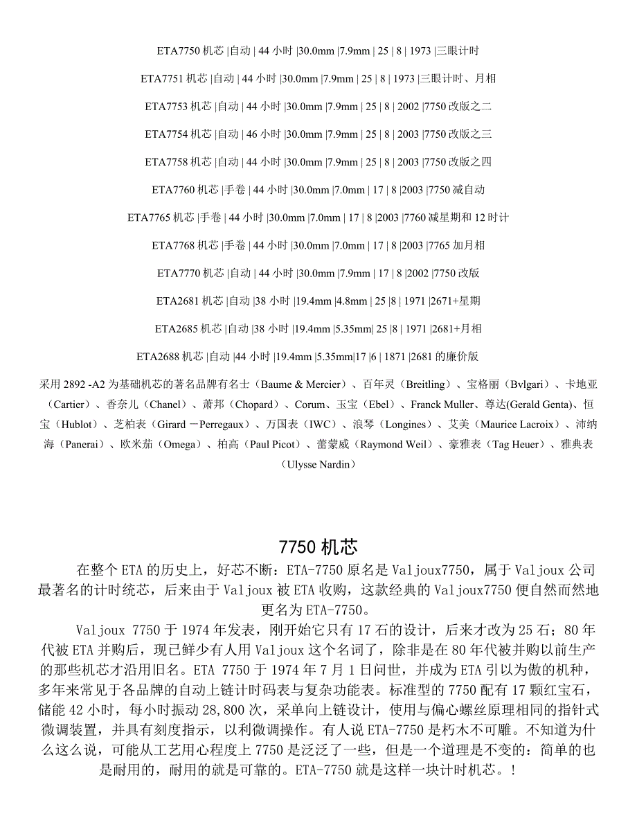 eta机芯参数对照表_第2页