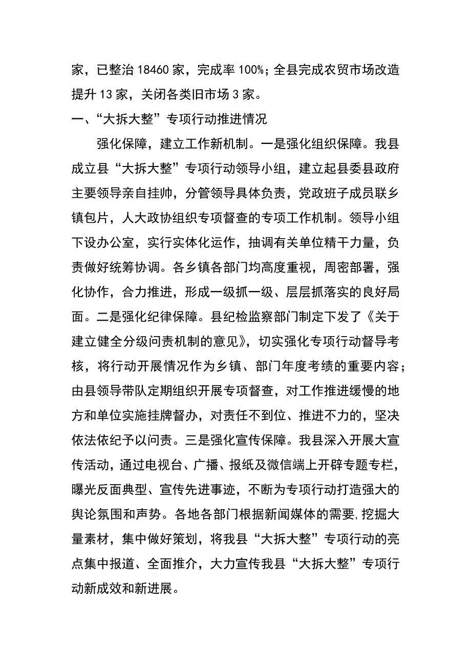 “大拆大整”专项行动汇报材料_第2页