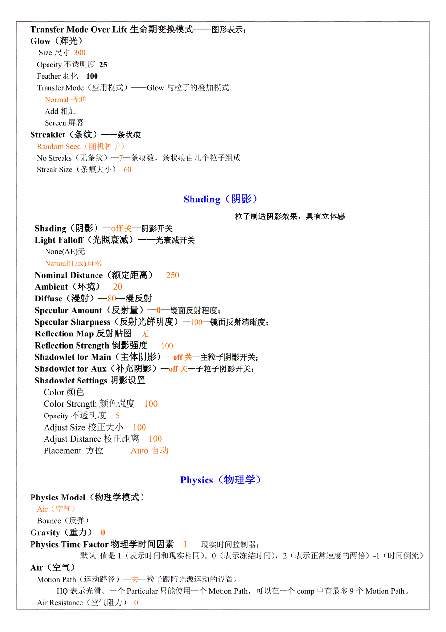 ae常用particular粒子中英文对照表_第4页