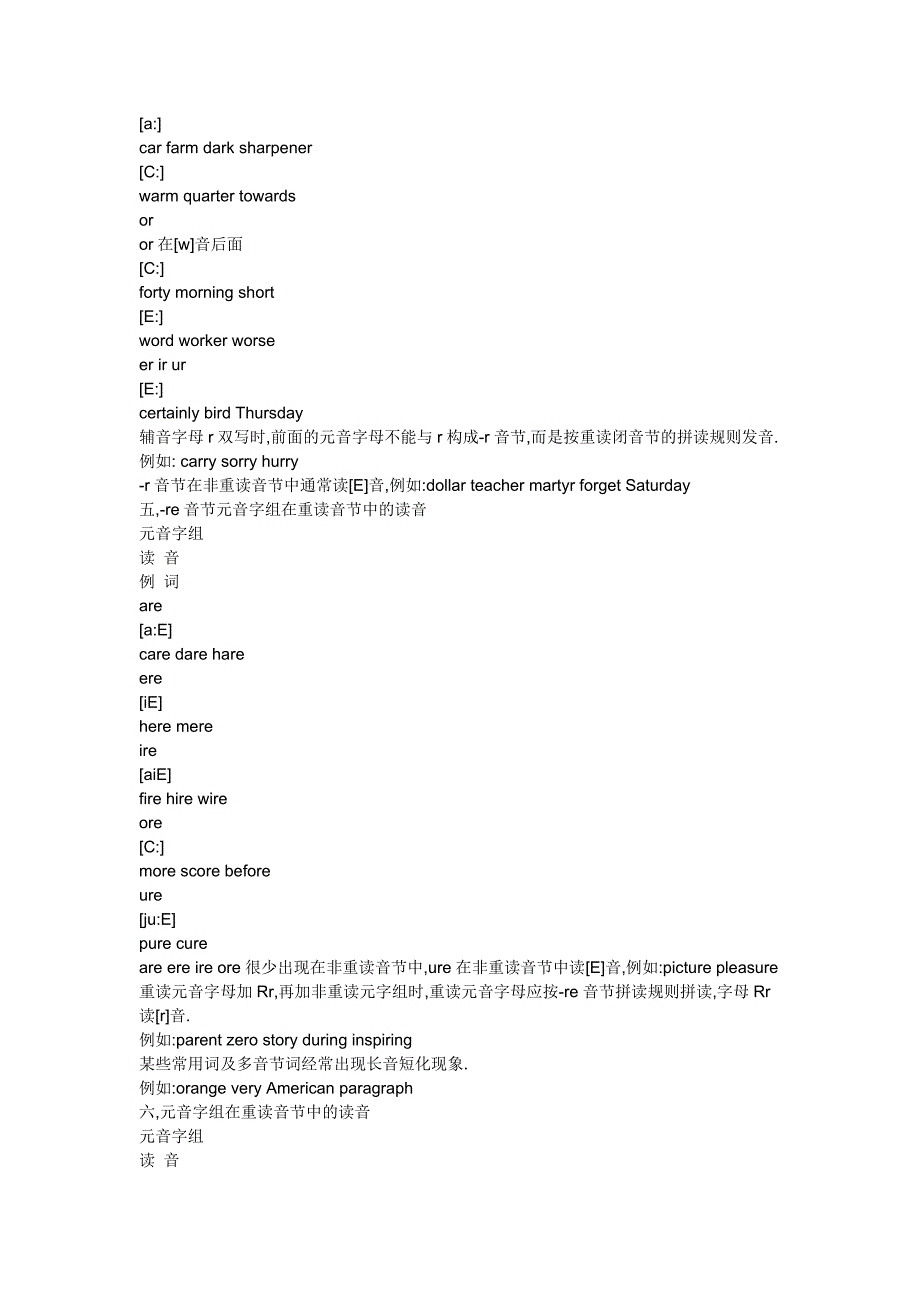 26个英文字母及发音音标如下_第4页