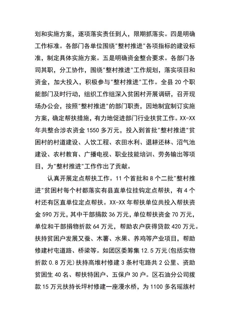 整村推进扶贫开发工作调研思考_第4页