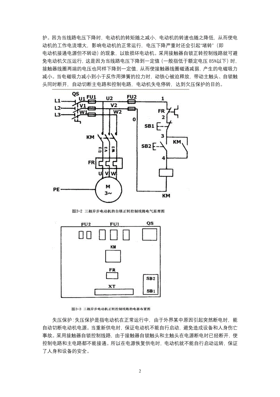 三相异步电动机启动控制原理图_第2页