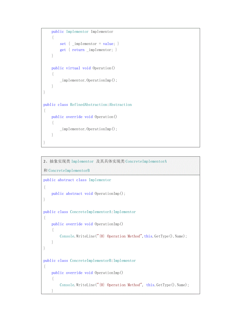 net设计模式实例之桥接模式( bridge pattern)_第4页
