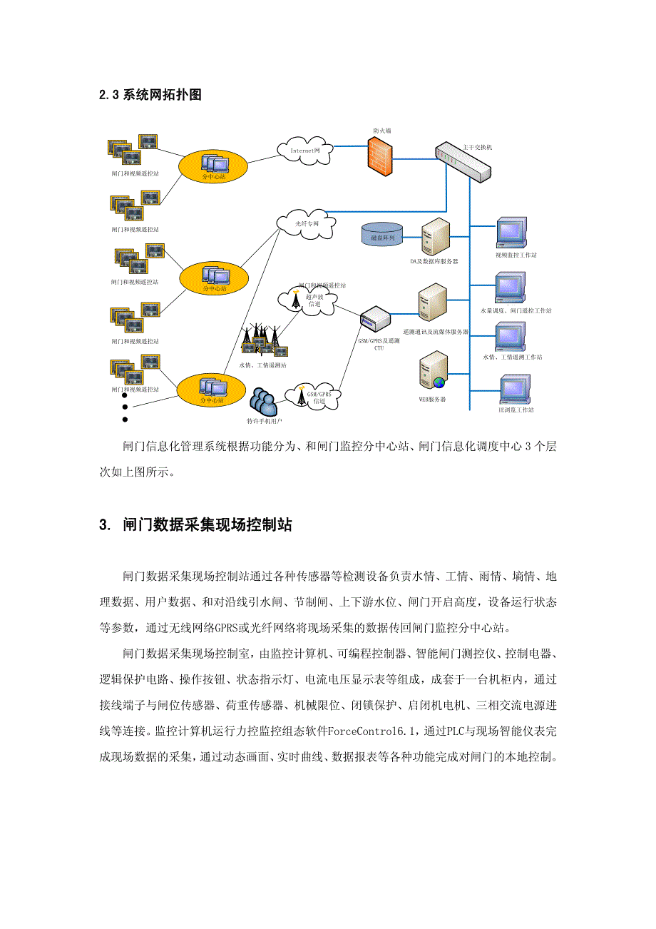 力控组态软件在河道水闸防洪排涝综合管理系统中的应用中的应用_第3页