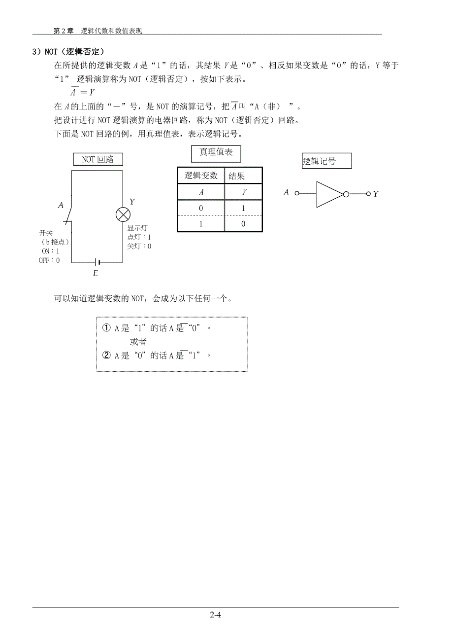 第2章逻辑代数和数値表现_第4页