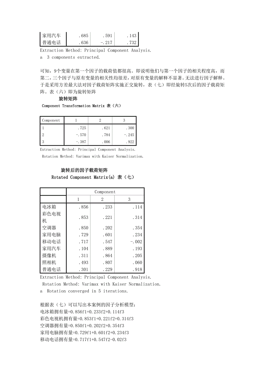 因子分析论文 关于数学建模_第4页