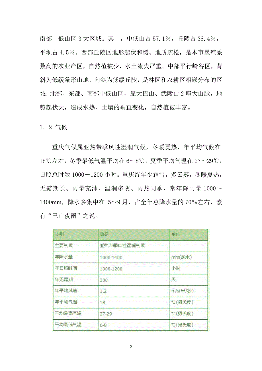 重庆林业基本情况调查报告_第2页