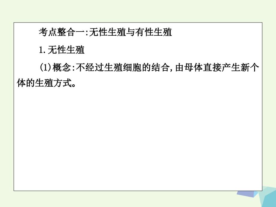 临门一脚高考生物三轮考前重点专题突破专题二生物的生殖与个体发育核心考点整合_第2页