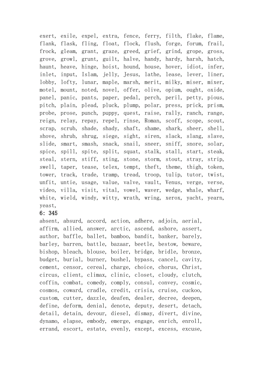 cet6-按照字母数量分类_第2页