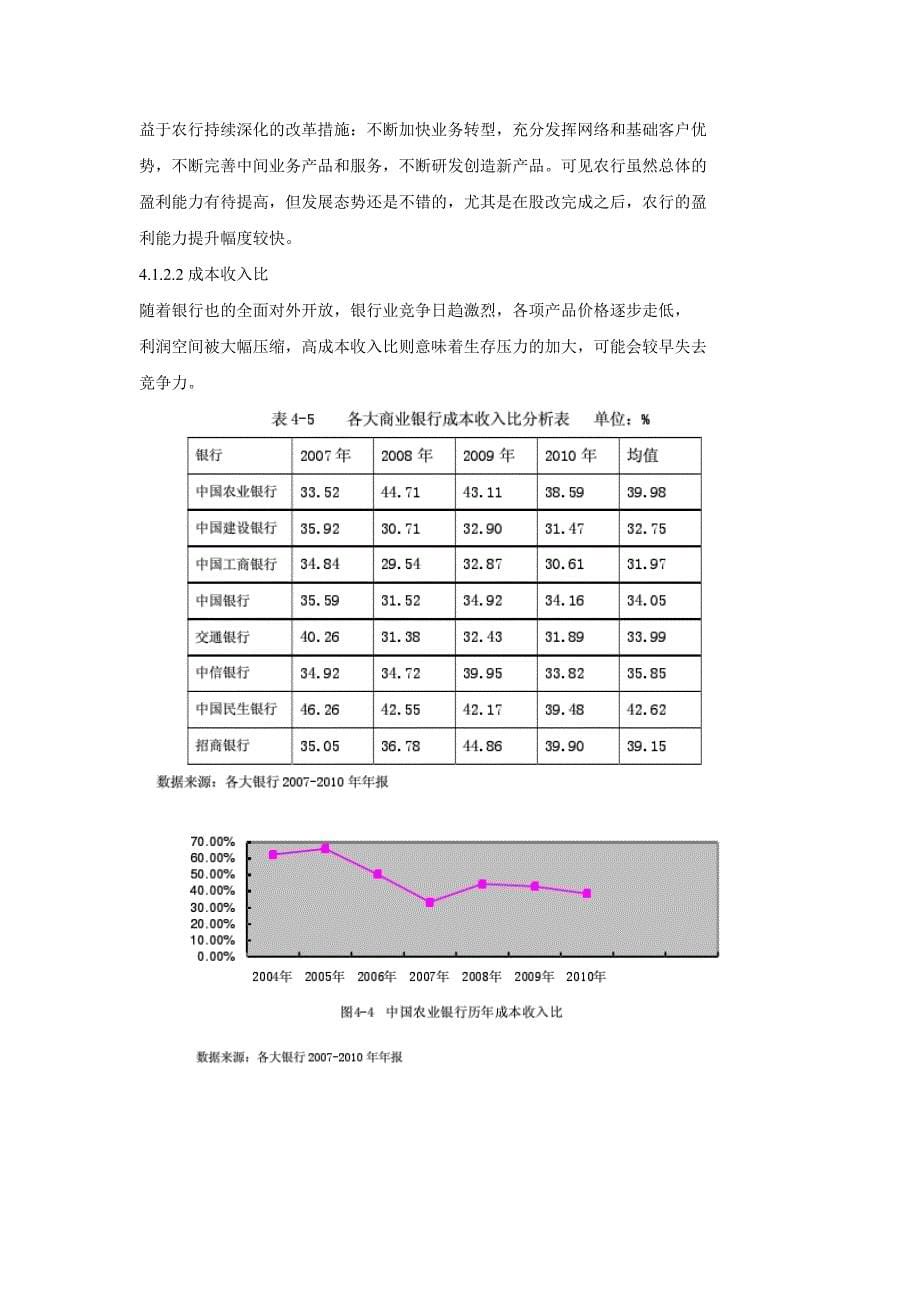 中国农业银行竞争力分析_第5页