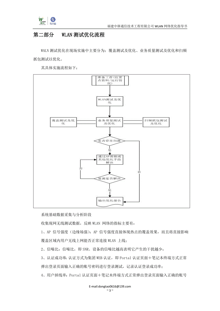 WLAN网络测试优化指导书_第3页